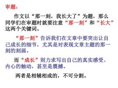 那一刻我长大了作文500字(范文13篇)
