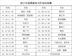 初二学子宅家战疫日记