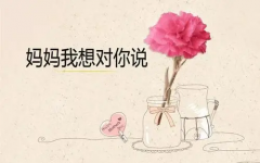 三年级:妈妈我想对您说作文600字